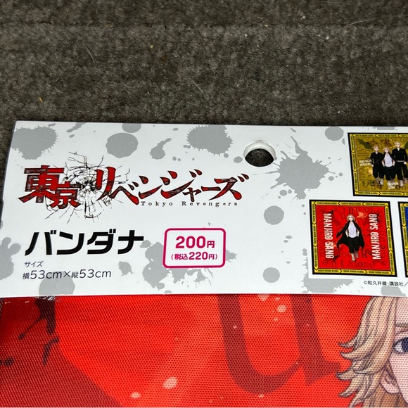 Tokyo Revengers Anime Bandana Officially Licensed Manjiro Sano / Mikey Japan - Picture 3 of 8
